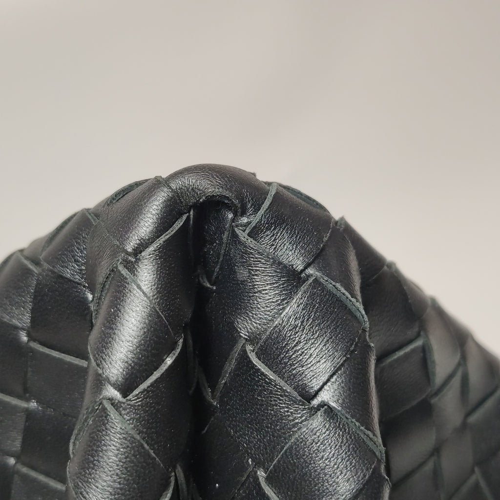 Bottega Veneta Parachute Small Hobo Black