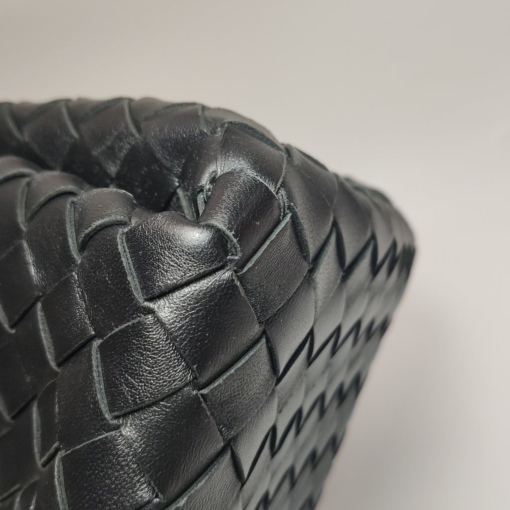 Bottega Veneta Parachute Small Hobo Black