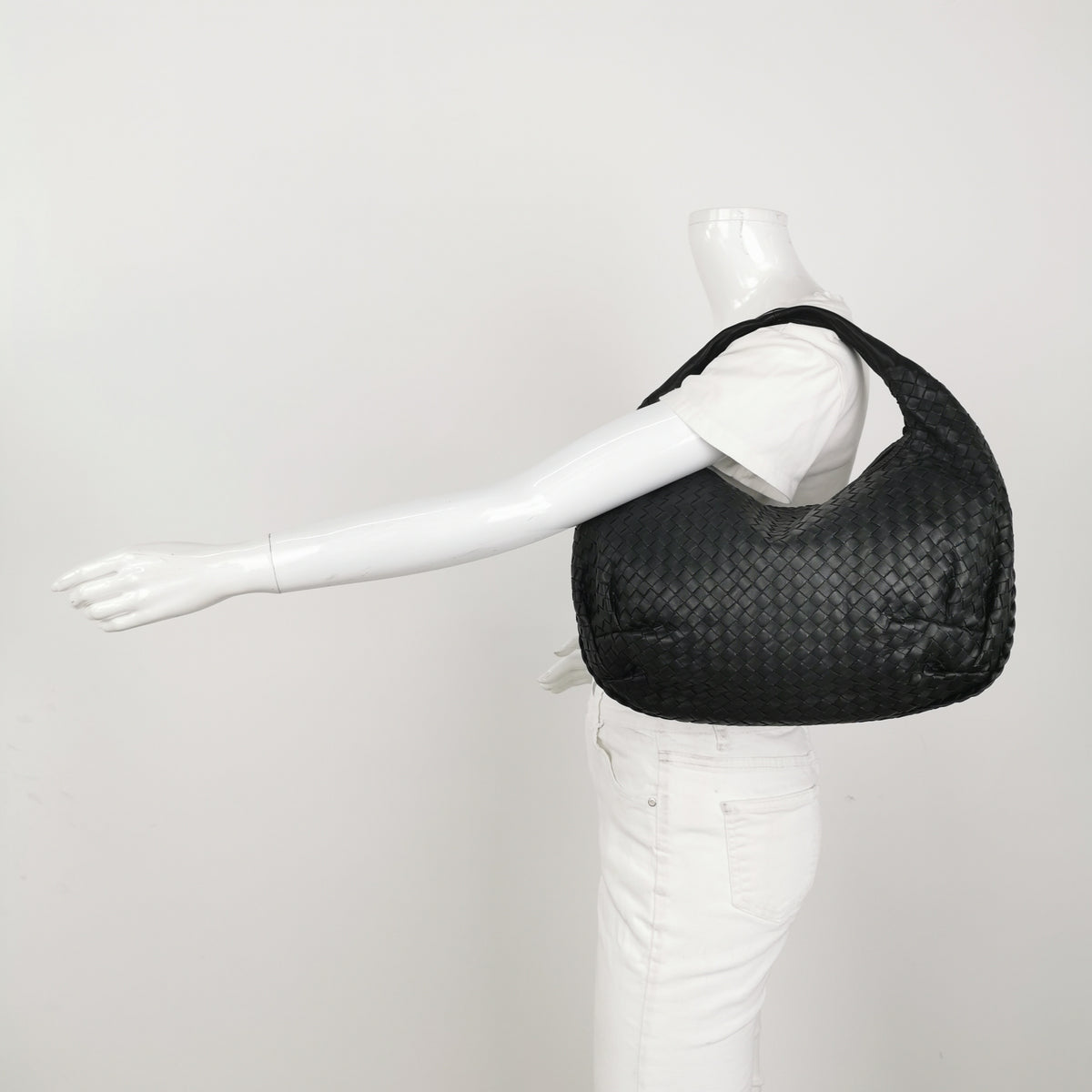 Bottega Veneta Belly Hobo Small Black