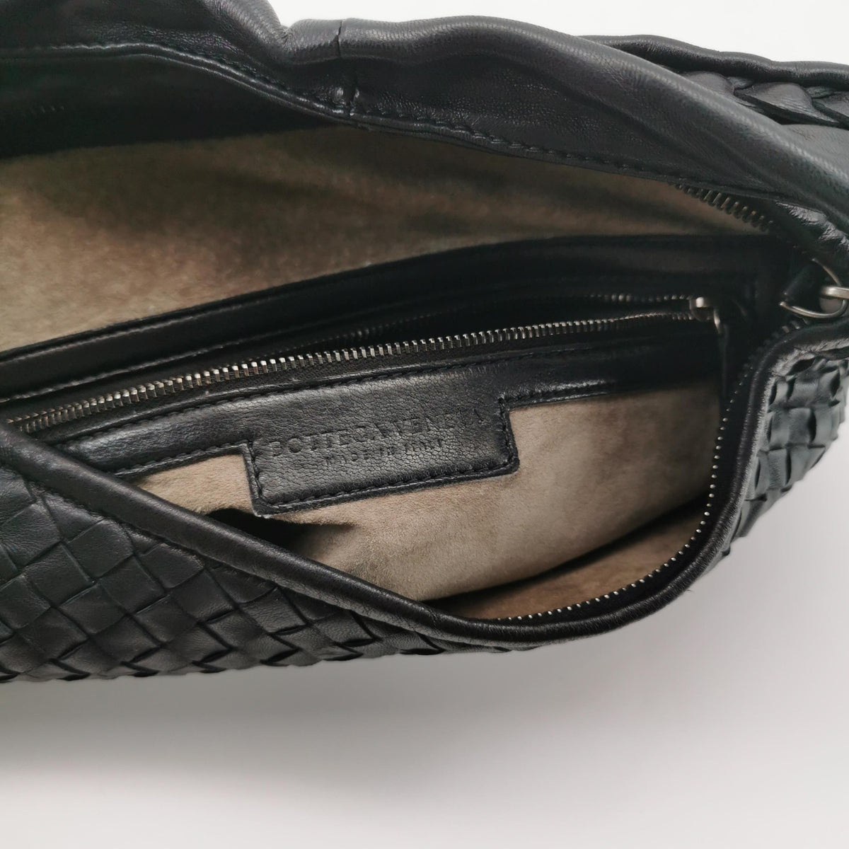 Bottega Veneta Belly Hobo Small Black
