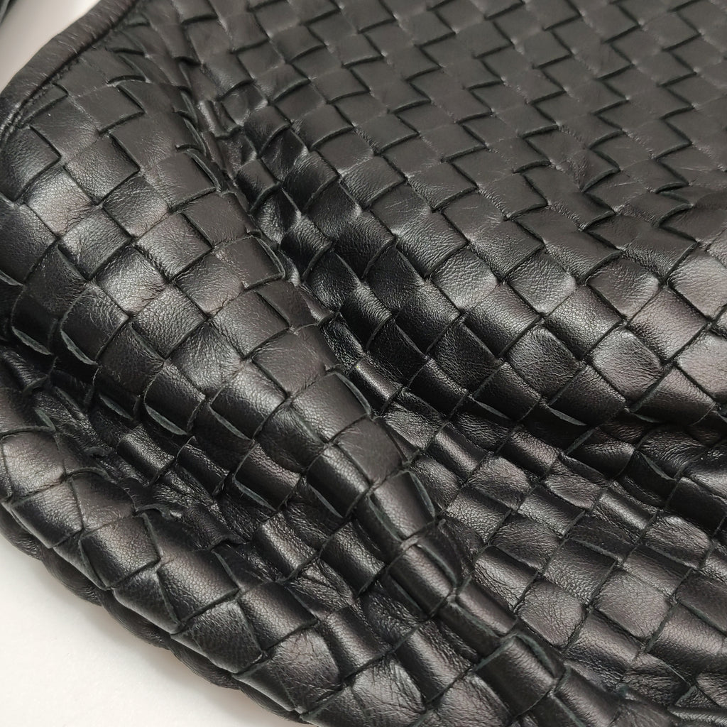 Bottega Veneta Belly Hobo Small Black