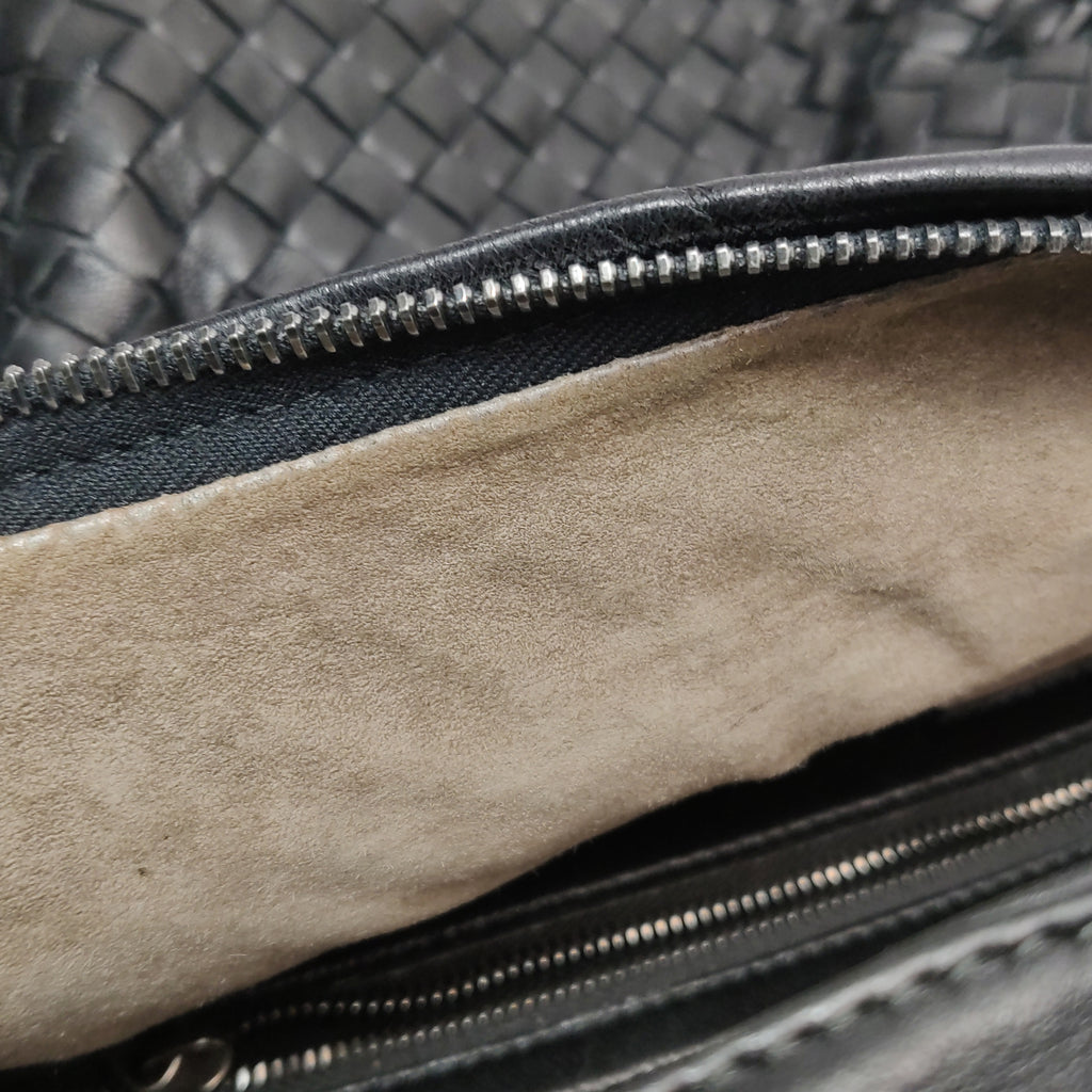 Bottega Veneta Belly Hobo Small Black