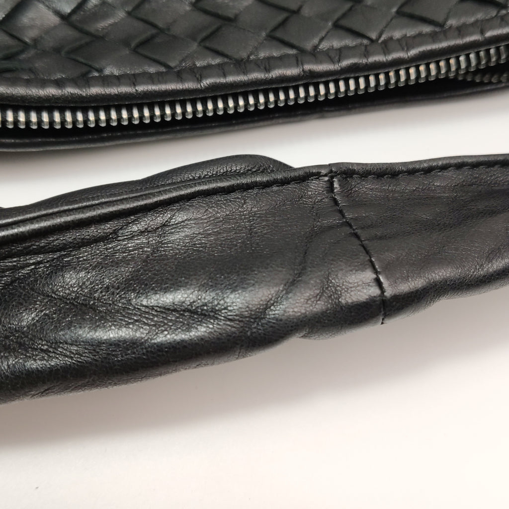 Bottega Veneta Belly Hobo Small Black