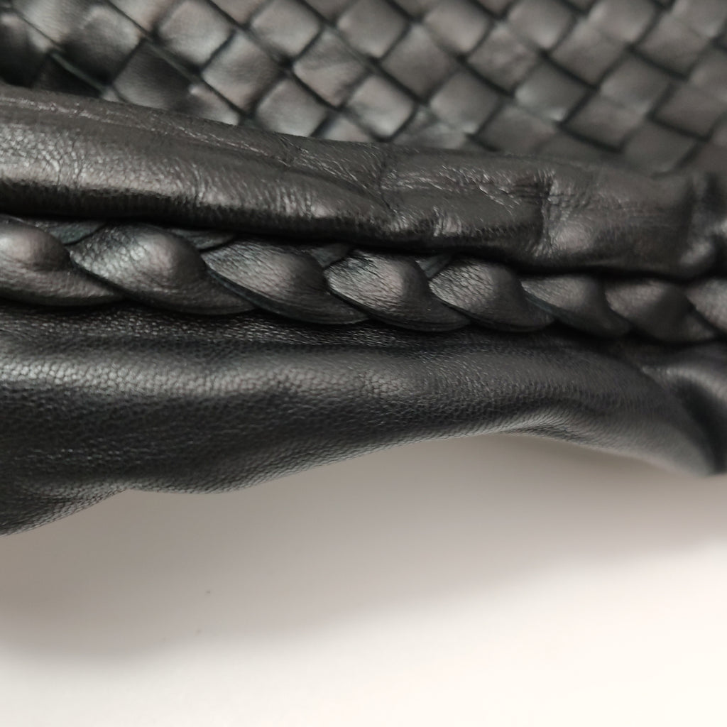 Bottega Veneta Belly Hobo Small Black