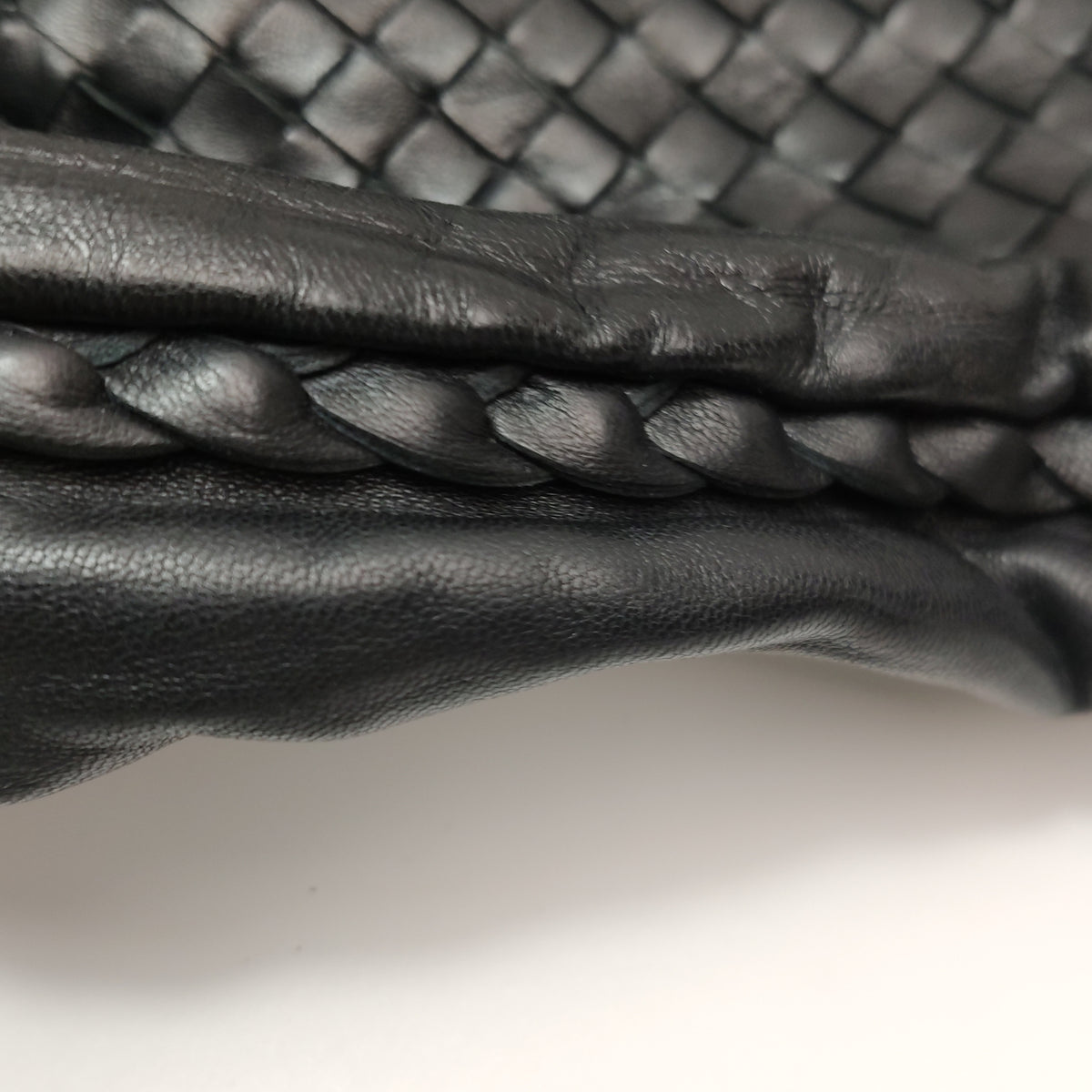 Bottega Veneta Belly Hobo Small Black