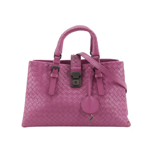 Bottega Veneta Intrecciato Roma Small Pink