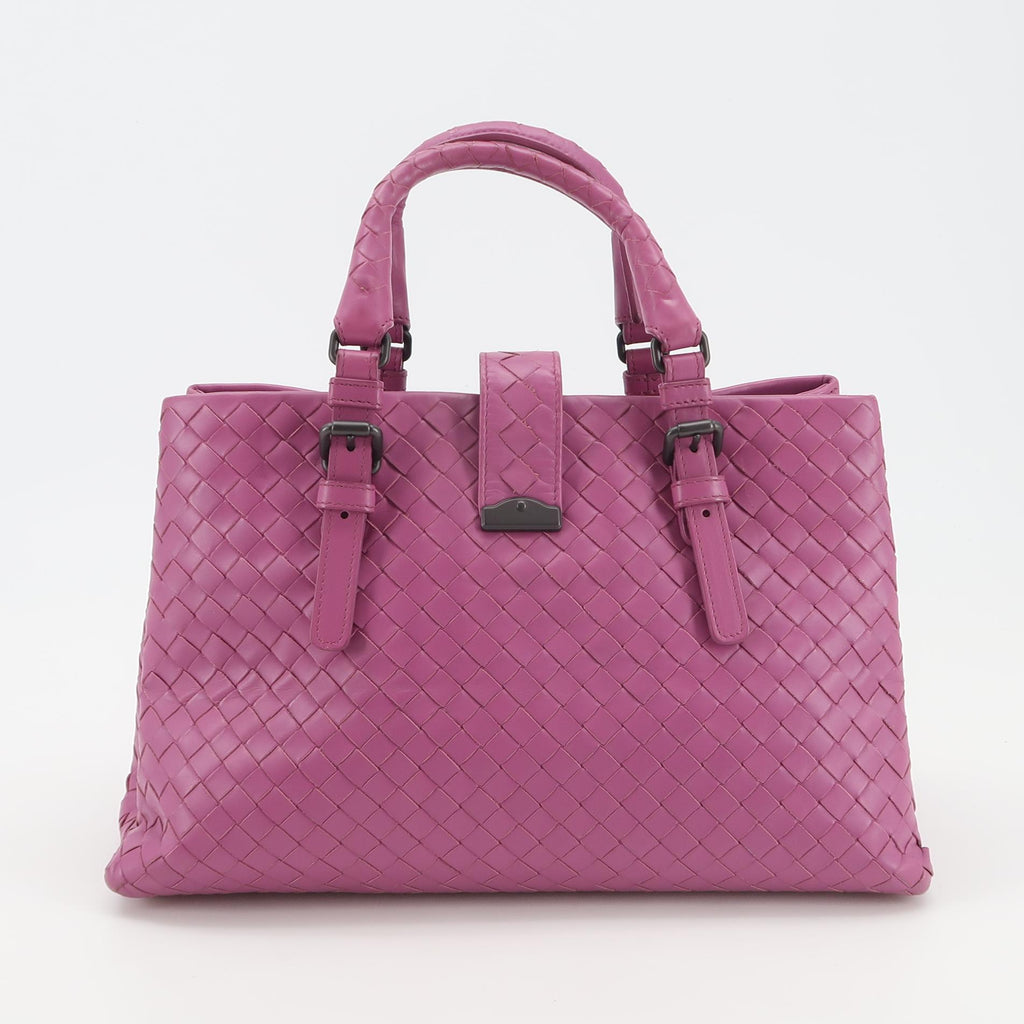 Bottega Veneta Intrecciato Roma Small Pink