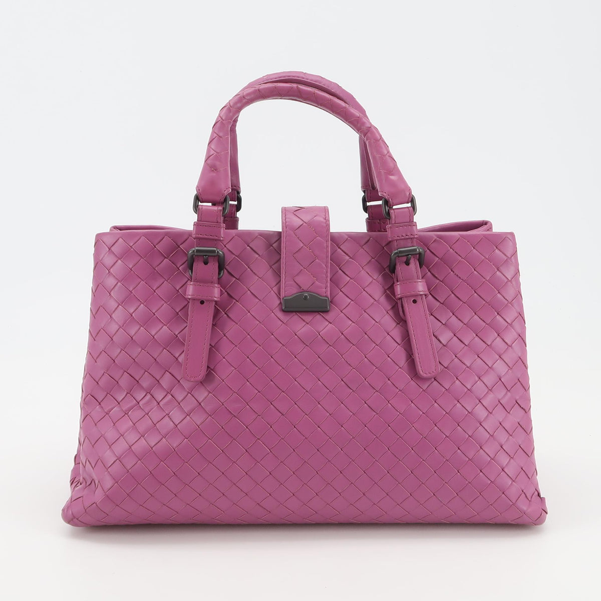 Bottega Veneta Intrecciato Roma Small Pink