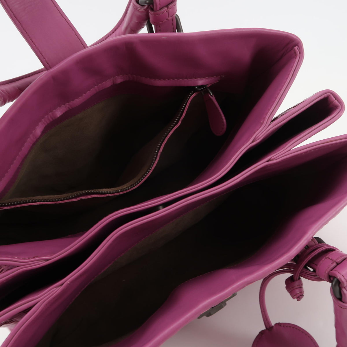 Bottega Veneta Intrecciato Roma Small Pink