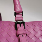 Bottega Veneta Intrecciato Roma Small Pink