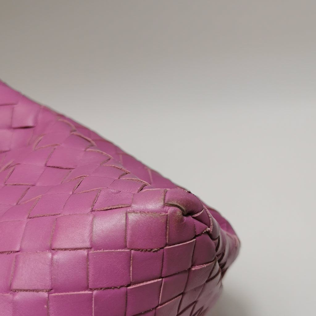 Bottega Veneta Intrecciato Roma Small Pink