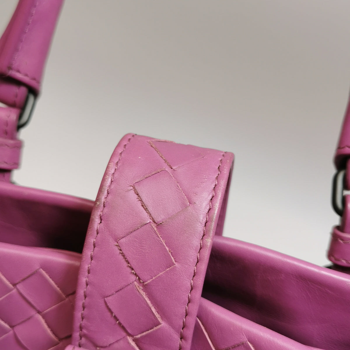 Bottega Veneta Intrecciato Roma Small Pink