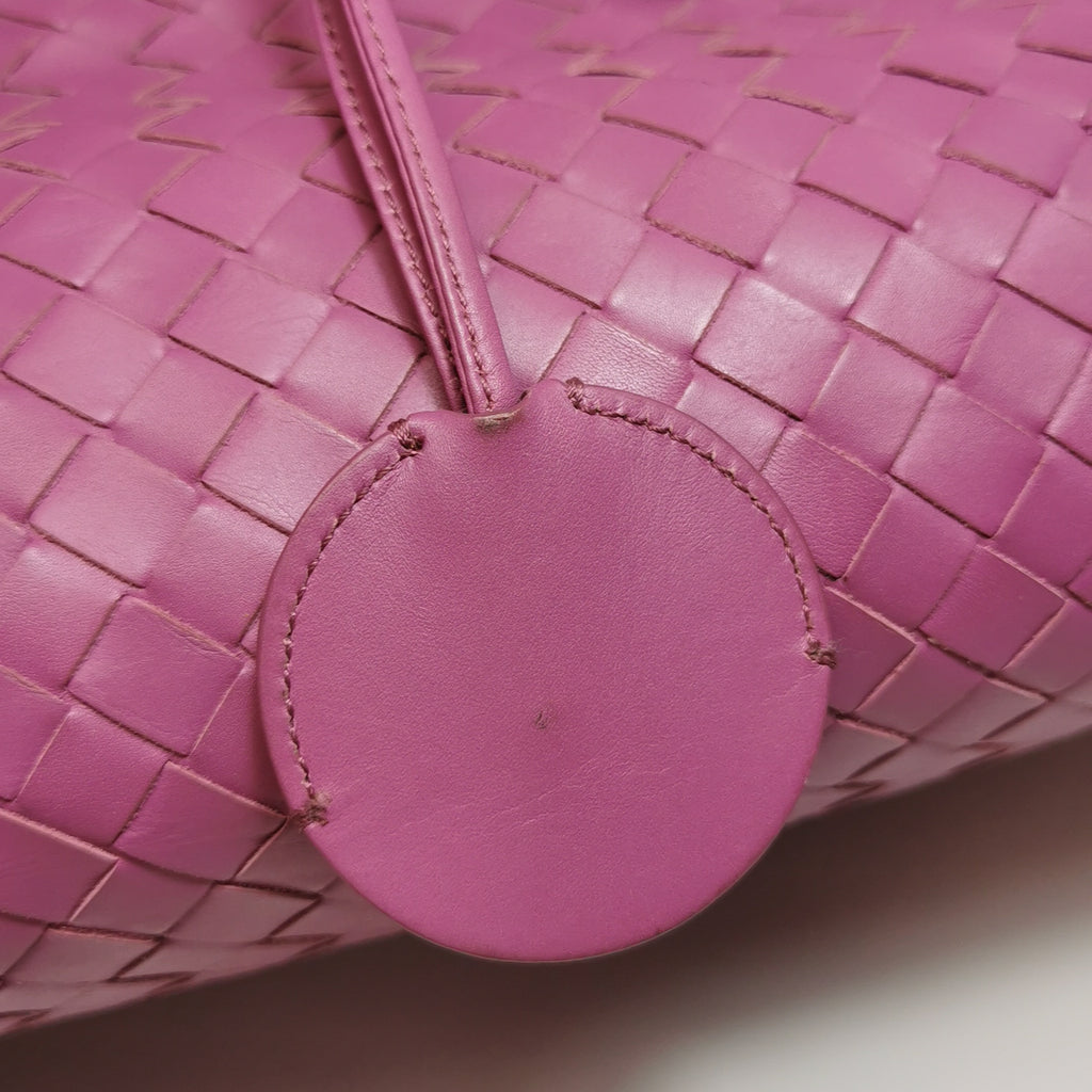 Bottega Veneta Intrecciato Roma Small Pink