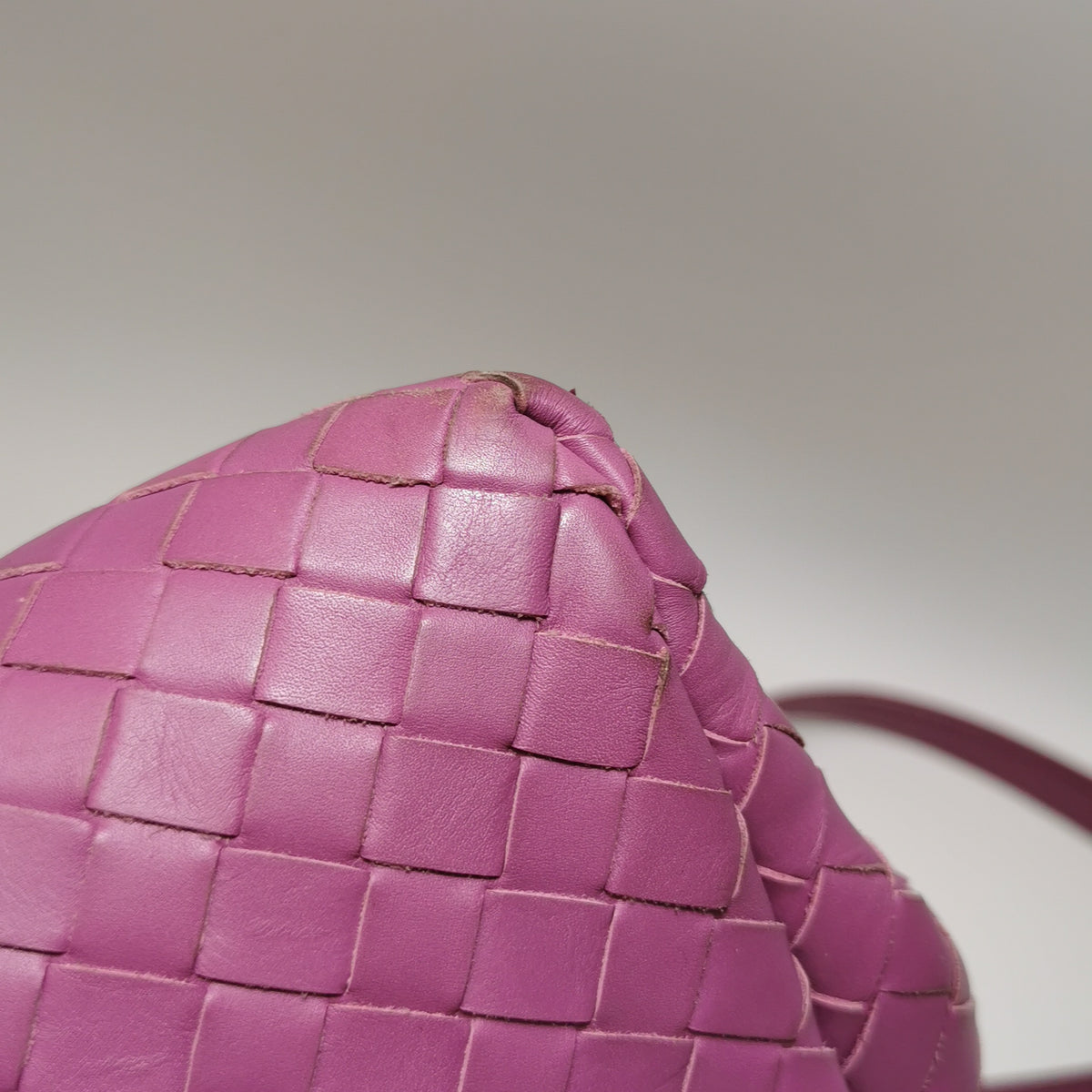 Bottega Veneta Intrecciato Roma Small Pink