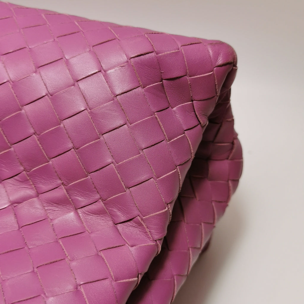 Bottega Veneta Intrecciato Roma Small Pink