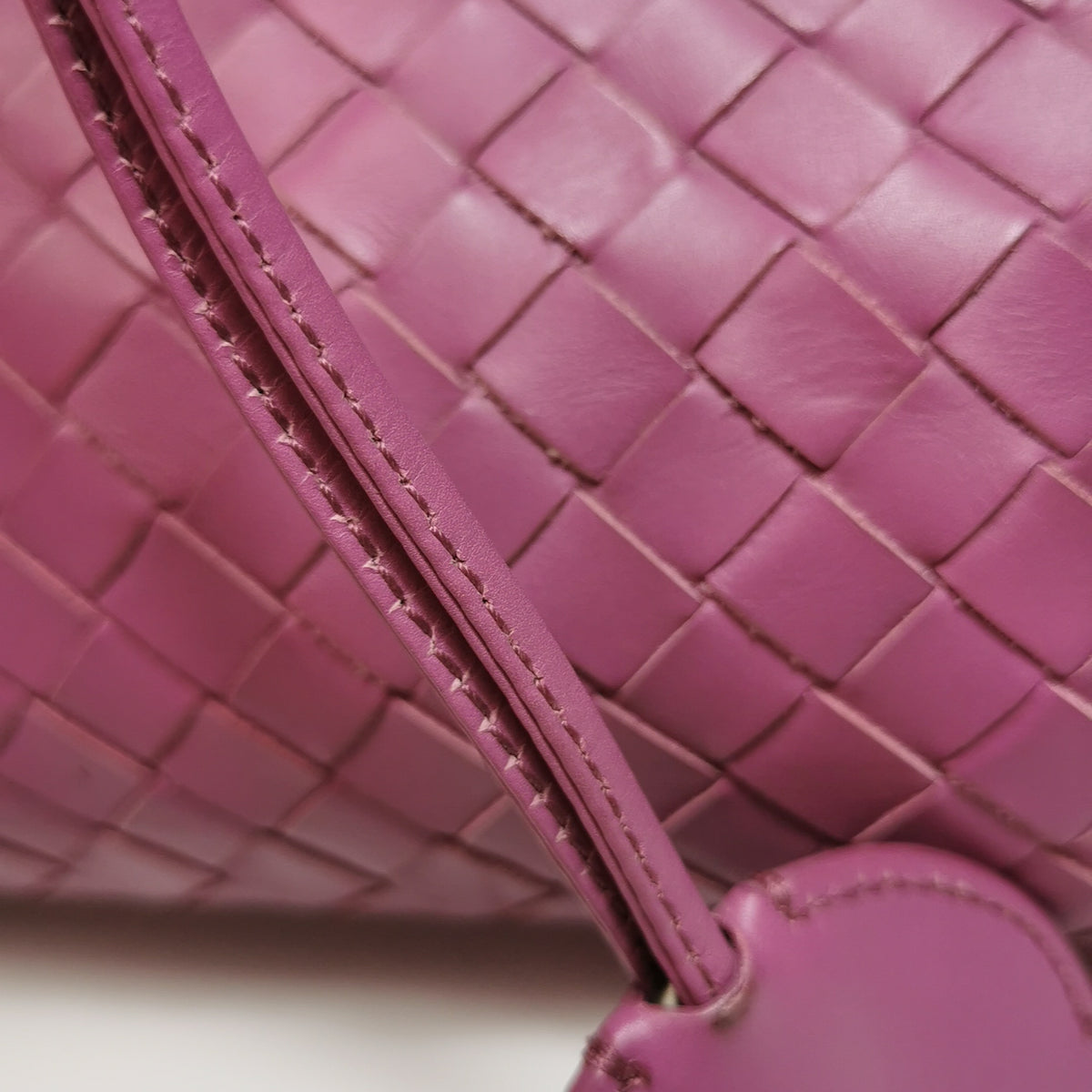 Bottega Veneta Intrecciato Roma Small Pink