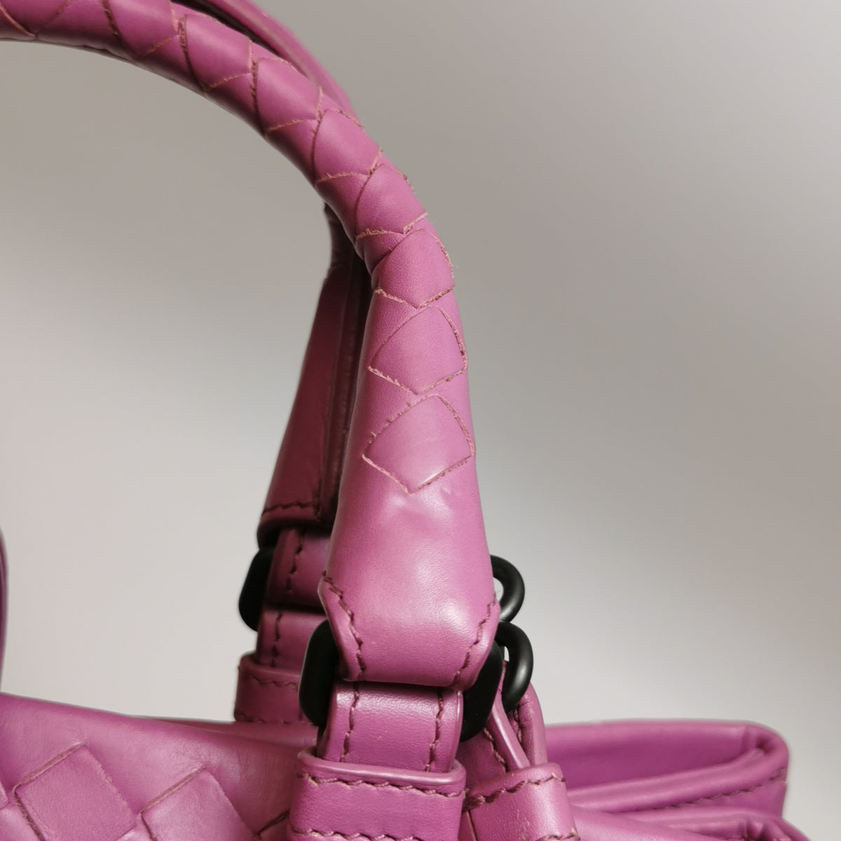 Bottega Veneta Intrecciato Roma Small Pink