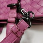 Bottega Veneta Intrecciato Roma Small Pink
