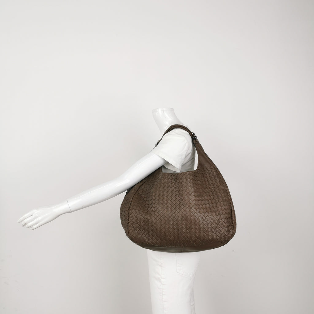 Bottega Veneta Campana Large Dark Brown
