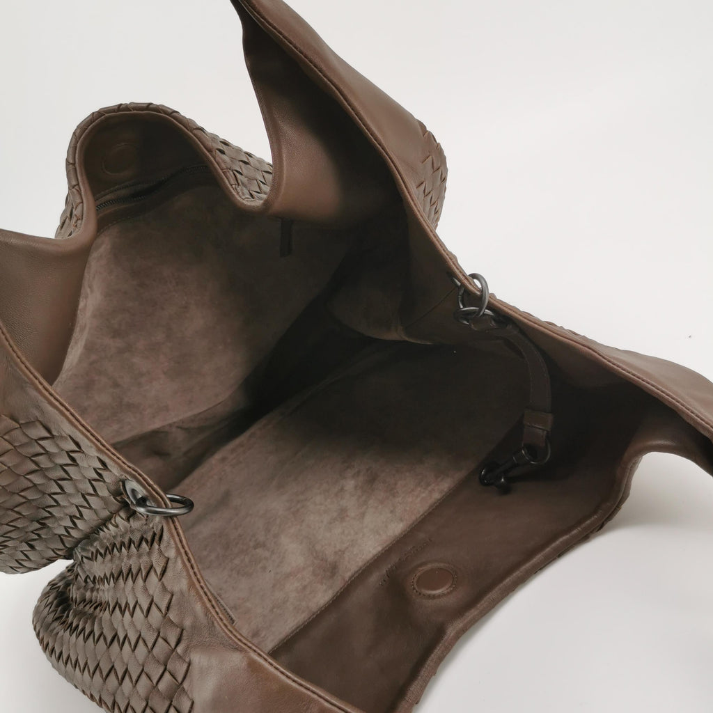 Bottega Veneta Campana Large Dark Brown