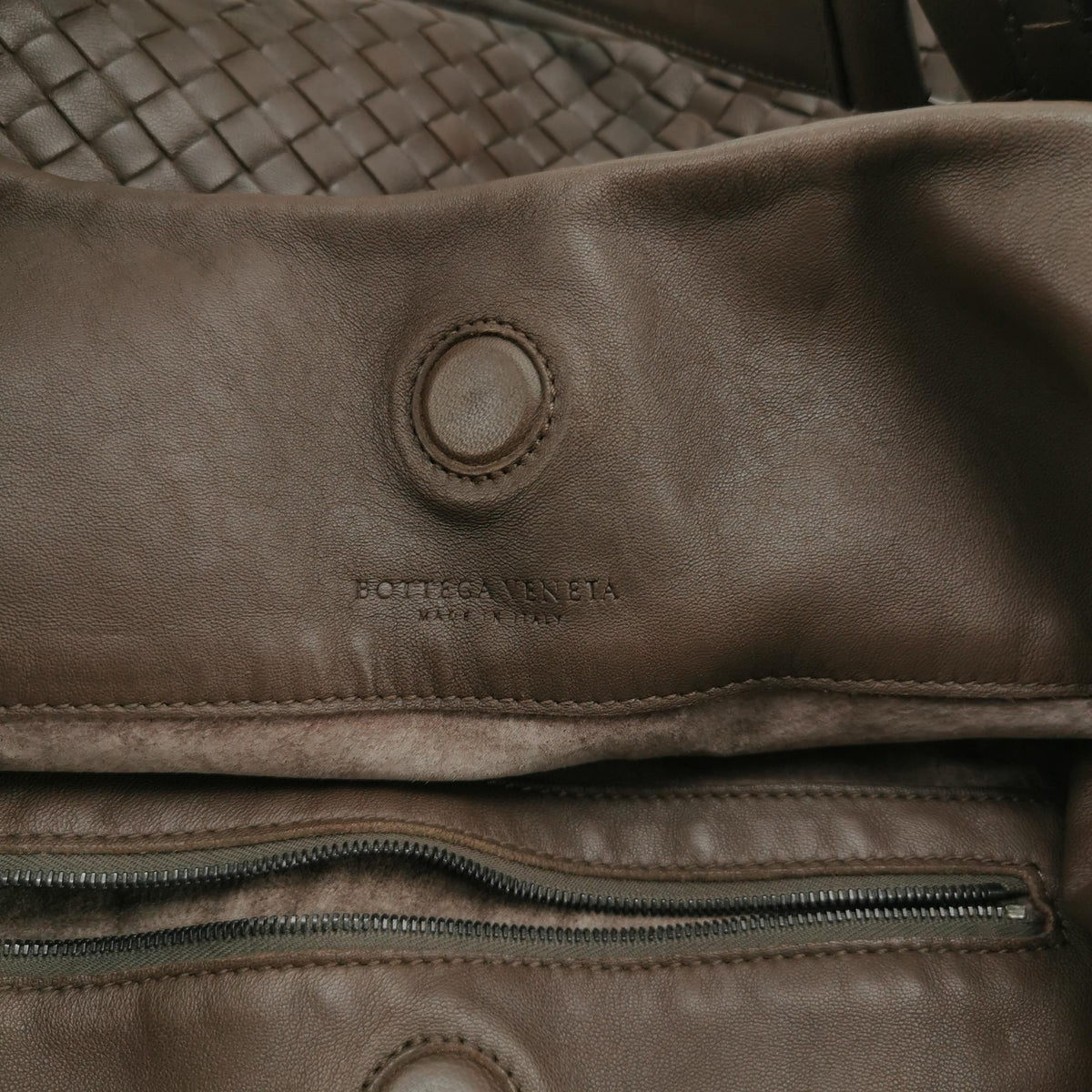 Bottega Veneta Campana Large Dark Brown