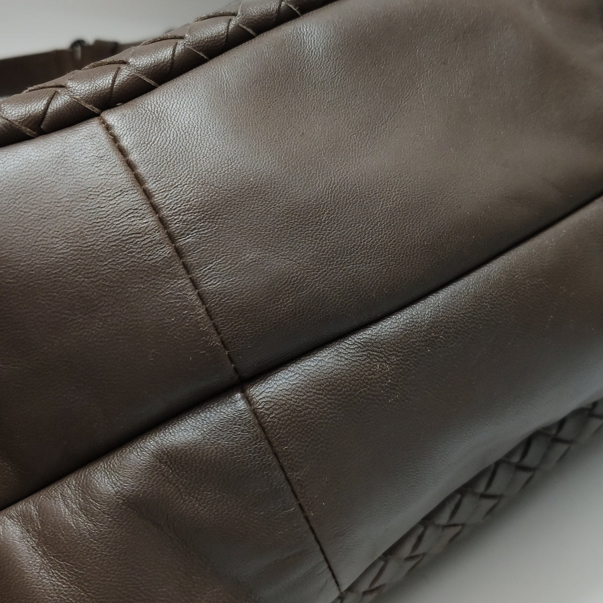 Bottega Veneta Campana Large Dark Brown