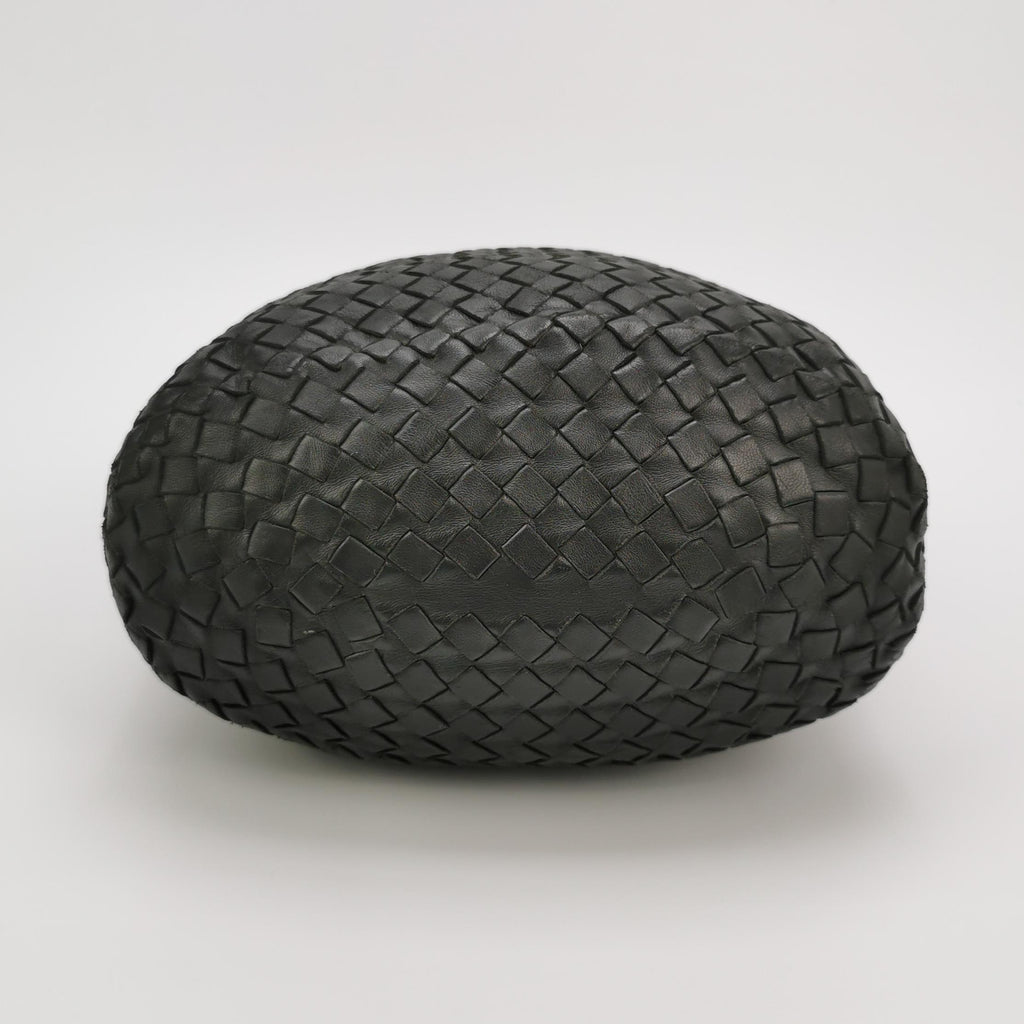 Bottega Veneta Intrecciato Drop Bucket Black
