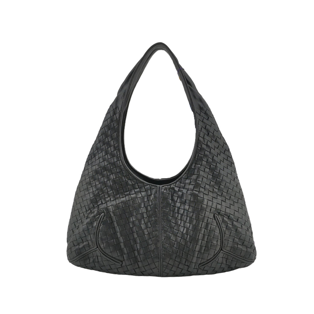 Bottega Veneta Intrecciato Ball Hobo Shoulder Bag