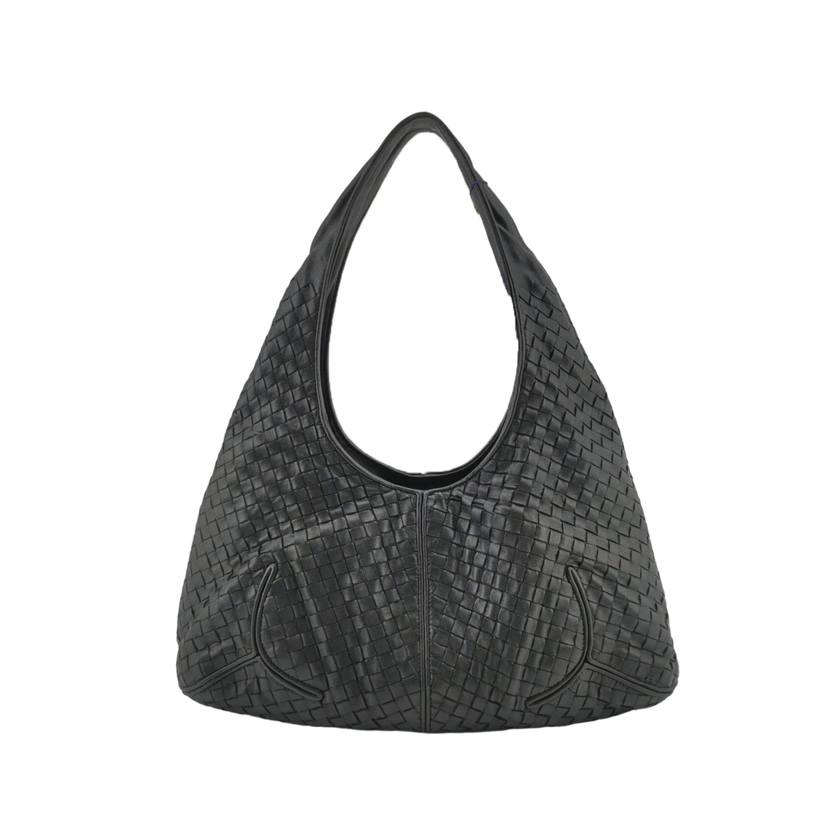 Bottega Veneta Intrecciato Ball Hobo Shoulder Bag
