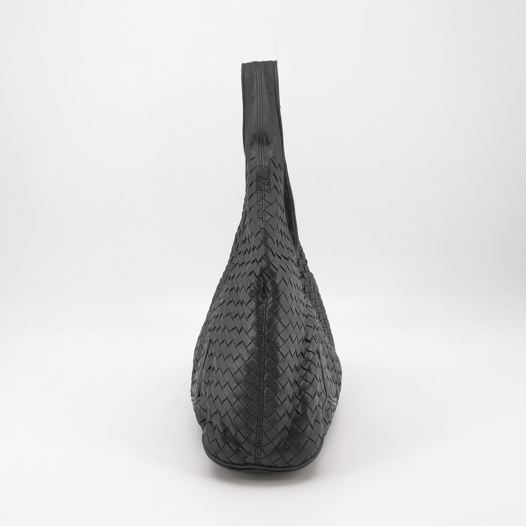 Bottega Veneta Intrecciato Ball Hobo Shoulder Bag