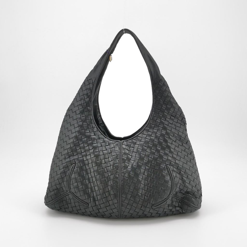 Bottega Veneta Intrecciato Ball Hobo Shoulder Bag