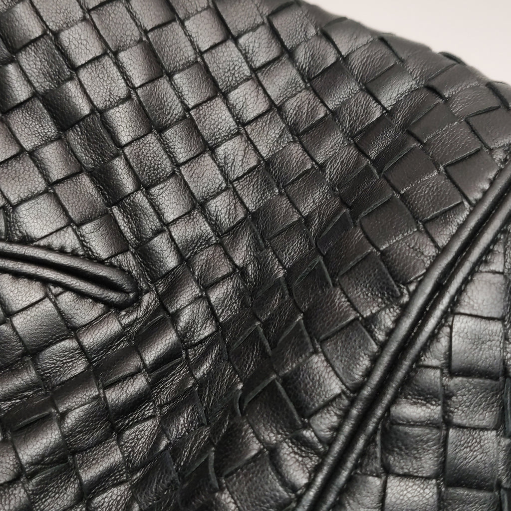 Bottega Veneta Intrecciato Ball Hobo Shoulder Bag