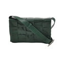 Bottega Veneta Intreccio Paper Calfskin Raintree Green