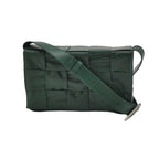 Bottega Veneta Intreccio Paper Calfskin Raintree Green