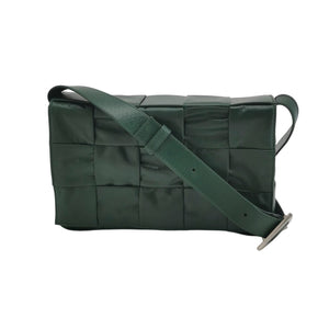 Bottega Veneta Intreccio Paper Calfskin Raintree Green