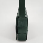 Bottega Veneta Intreccio Paper Calfskin Raintree Green