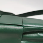 Bottega Veneta Intreccio Paper Calfskin Raintree Green