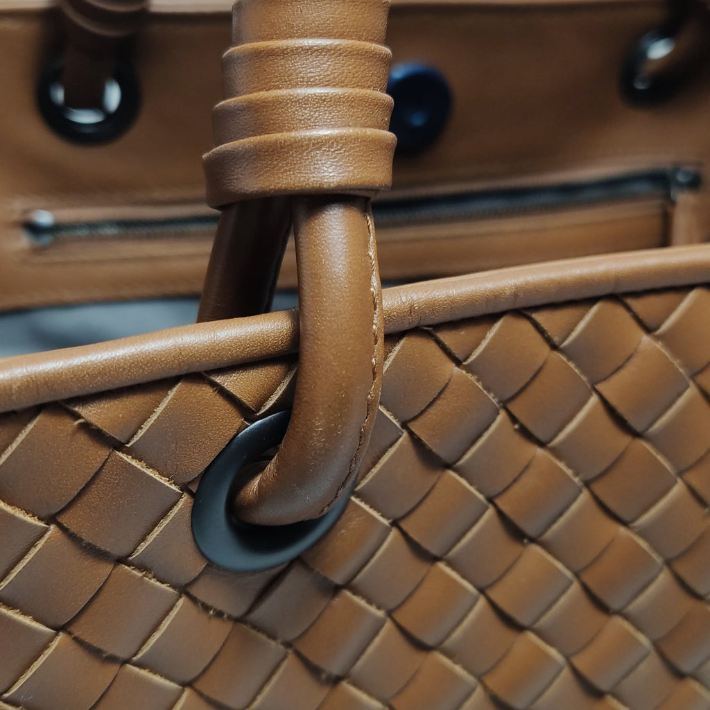 Bottega Veneta Intrecciato Tote Top Handle