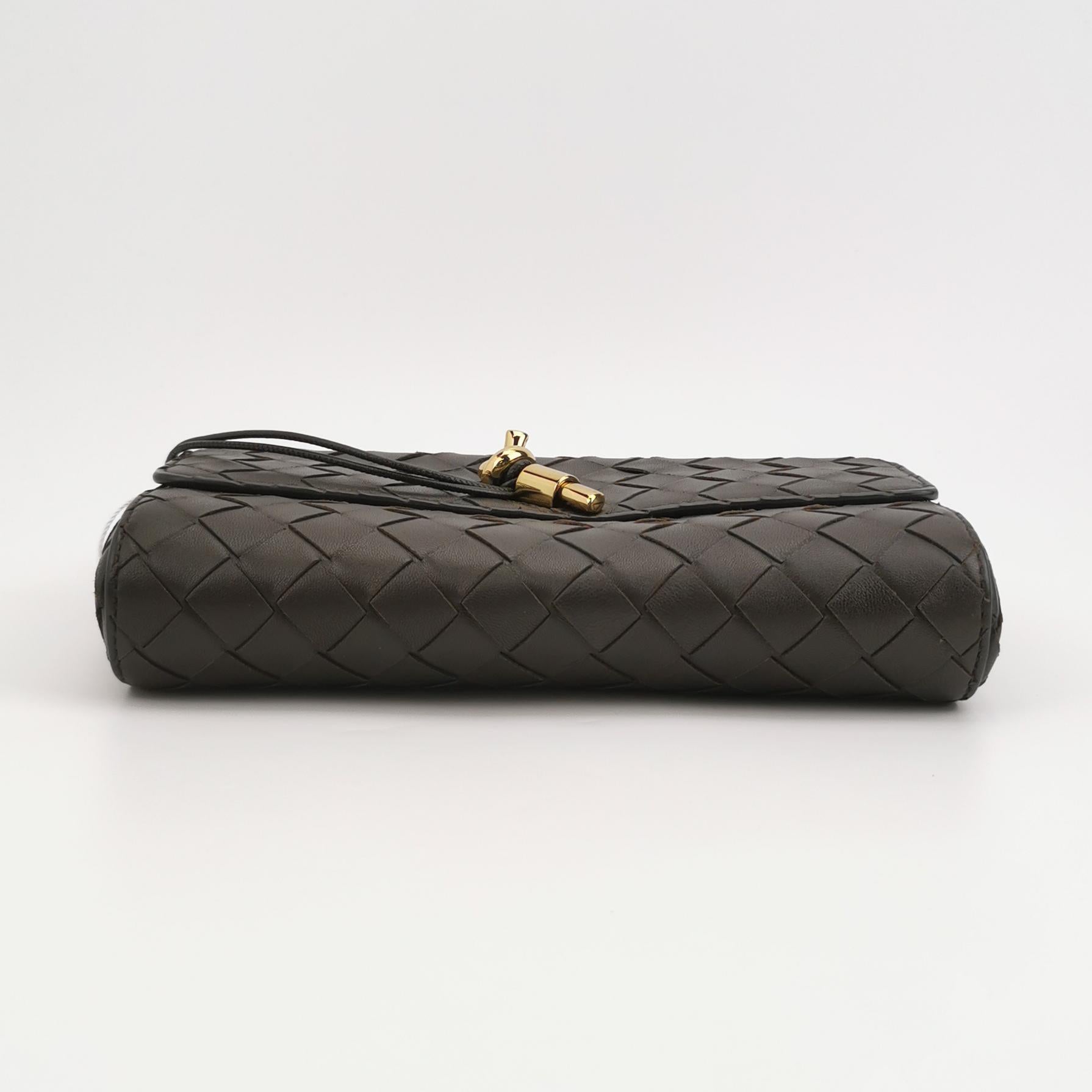 Bottega Veneta Andiamo Crossbody Fondant