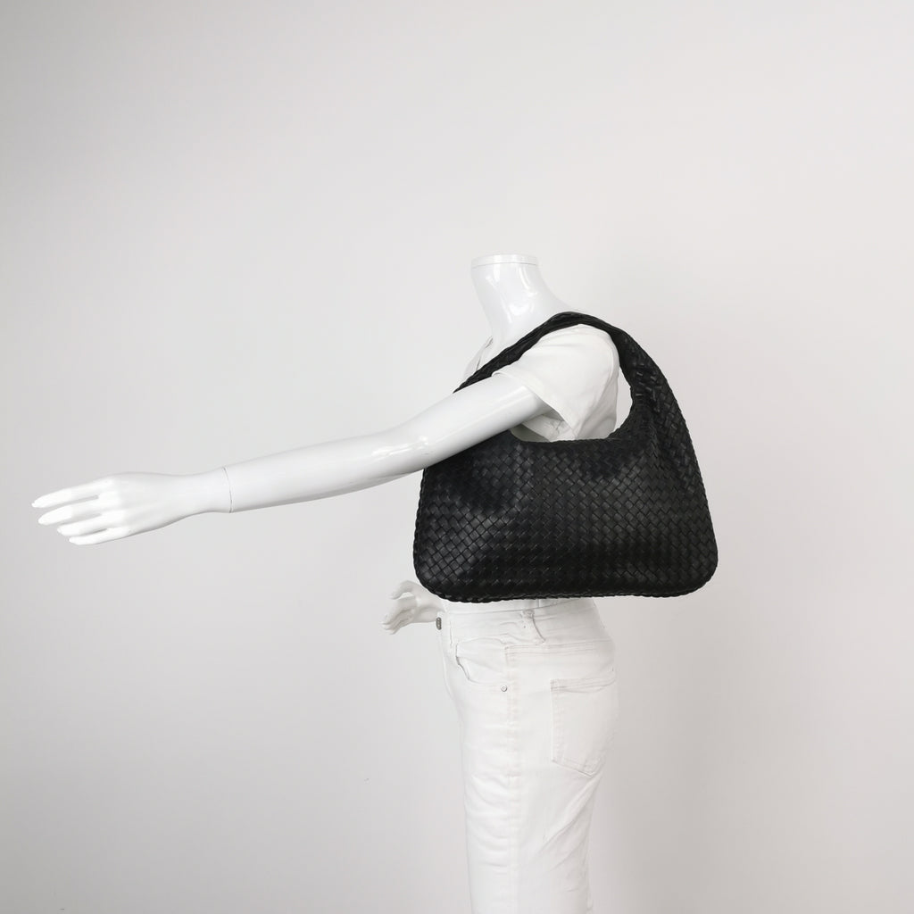 Bottega Veneta Intrecciato Hobo Black