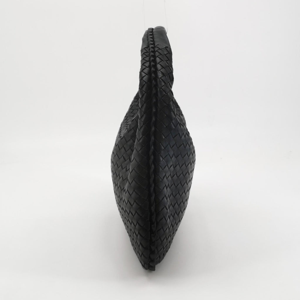 Bottega Veneta Intrecciato Hobo Black