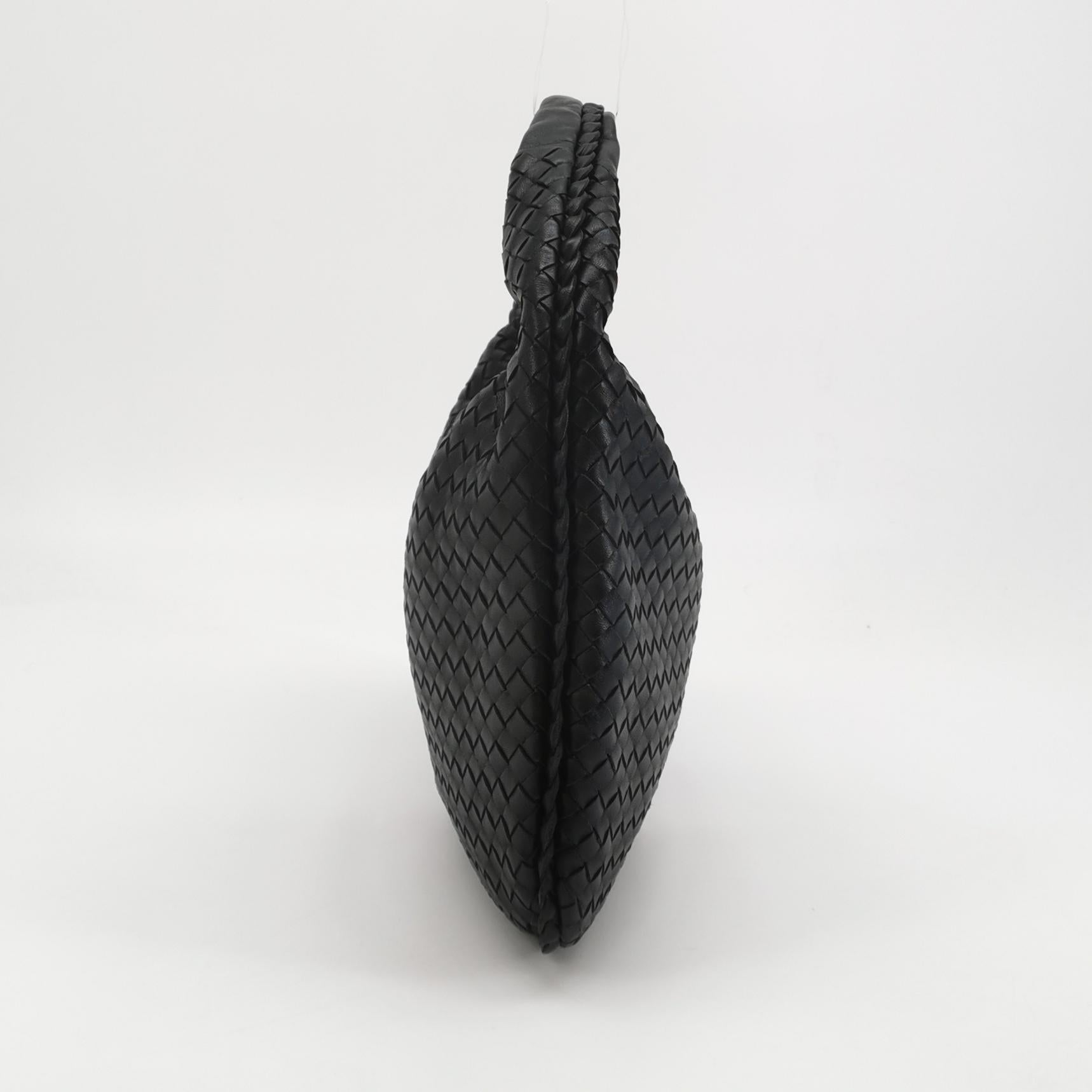 Bottega Veneta Intrecciato Hobo Black