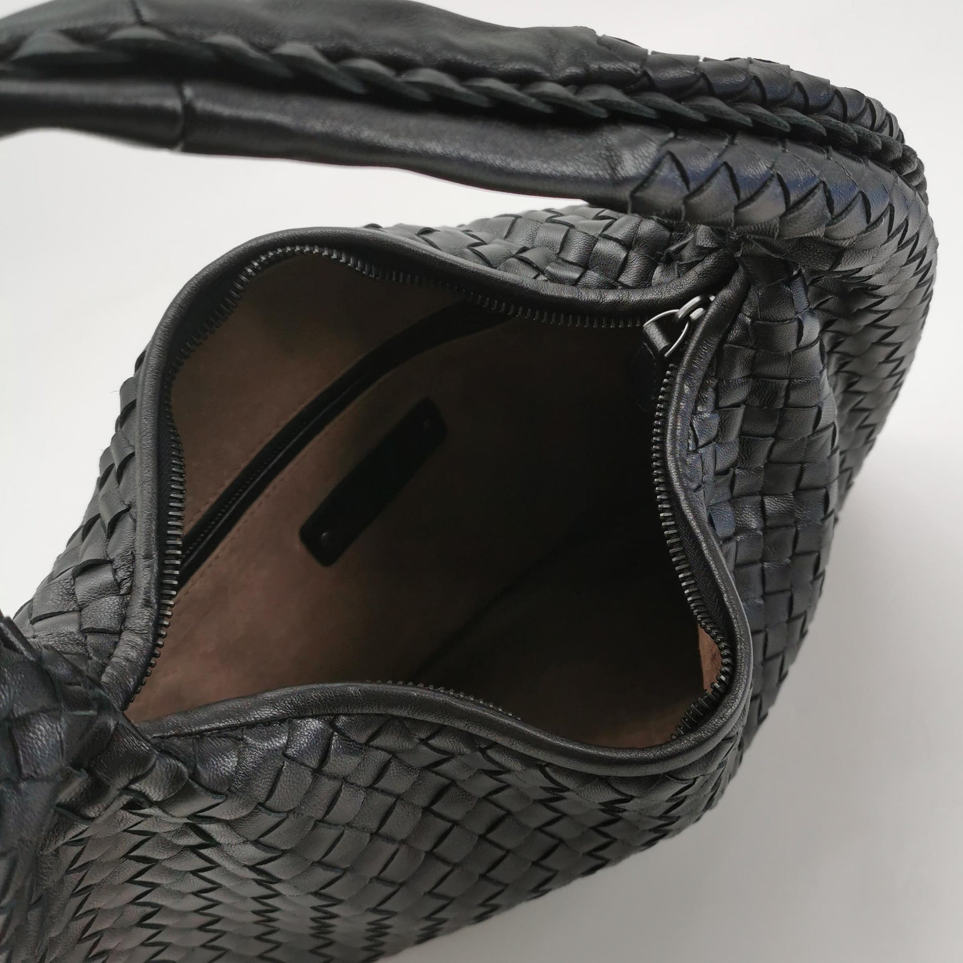 Bottega Veneta Intrecciato Hobo Black