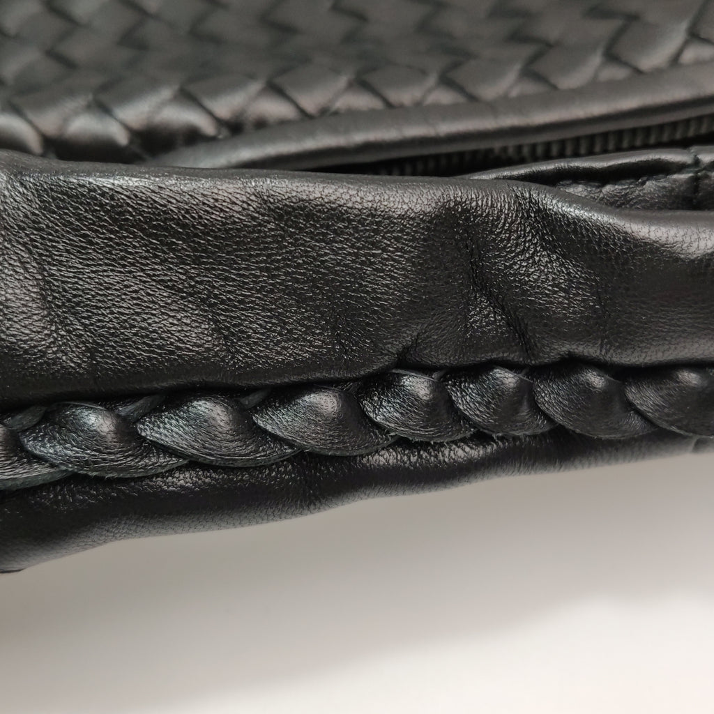 Bottega Veneta Intrecciato Hobo Black