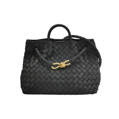 Bottega Veneta Andiamo Medium Black w Certificate of Craft