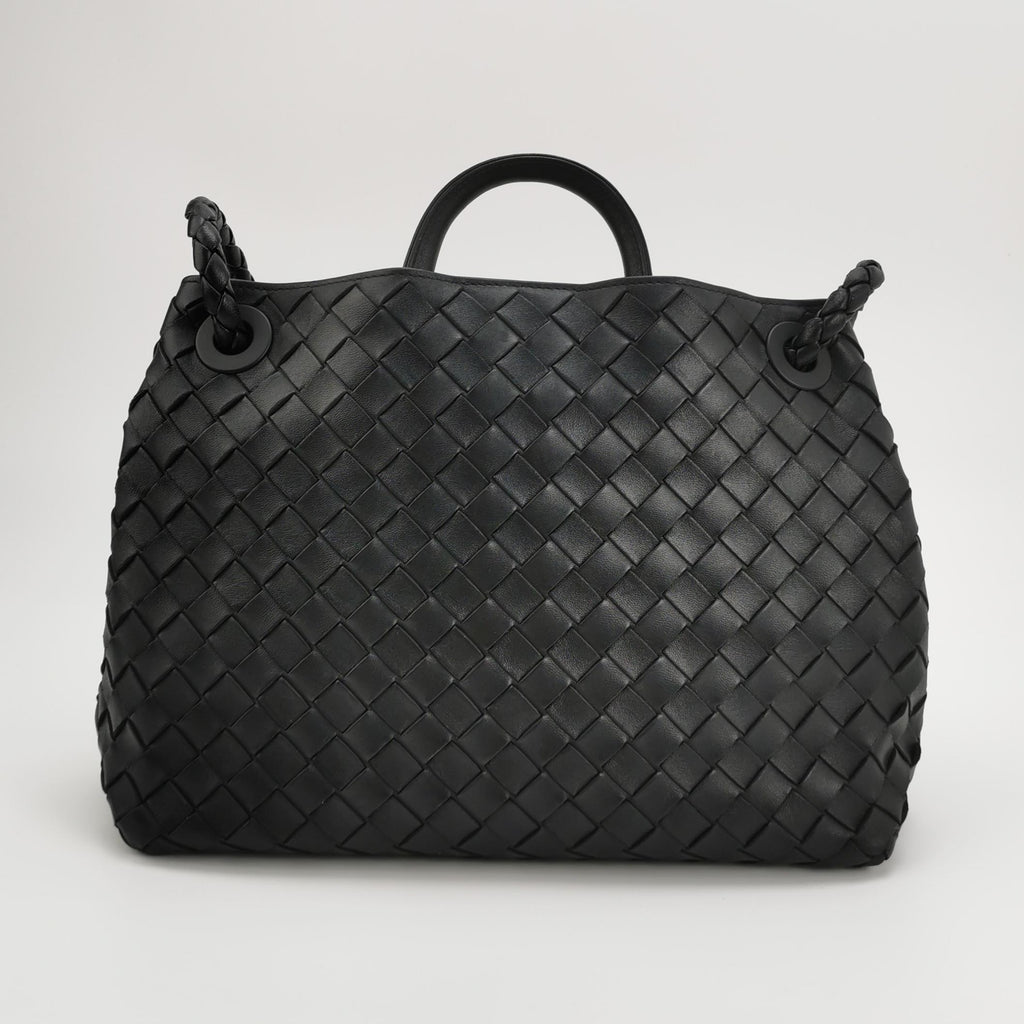Bottega Veneta Andiamo Medium Black w Certificate of Craft