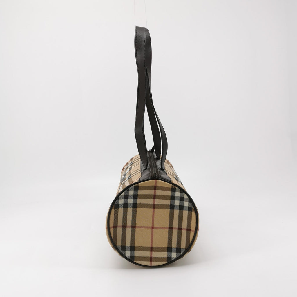Burberry House Check Barrel Bag