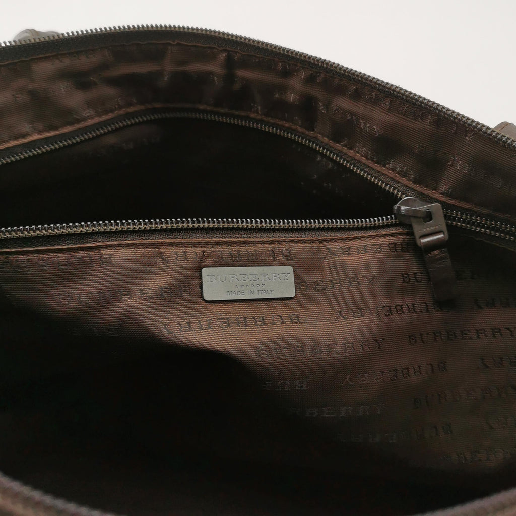 Burberry House Check Barrel Bag