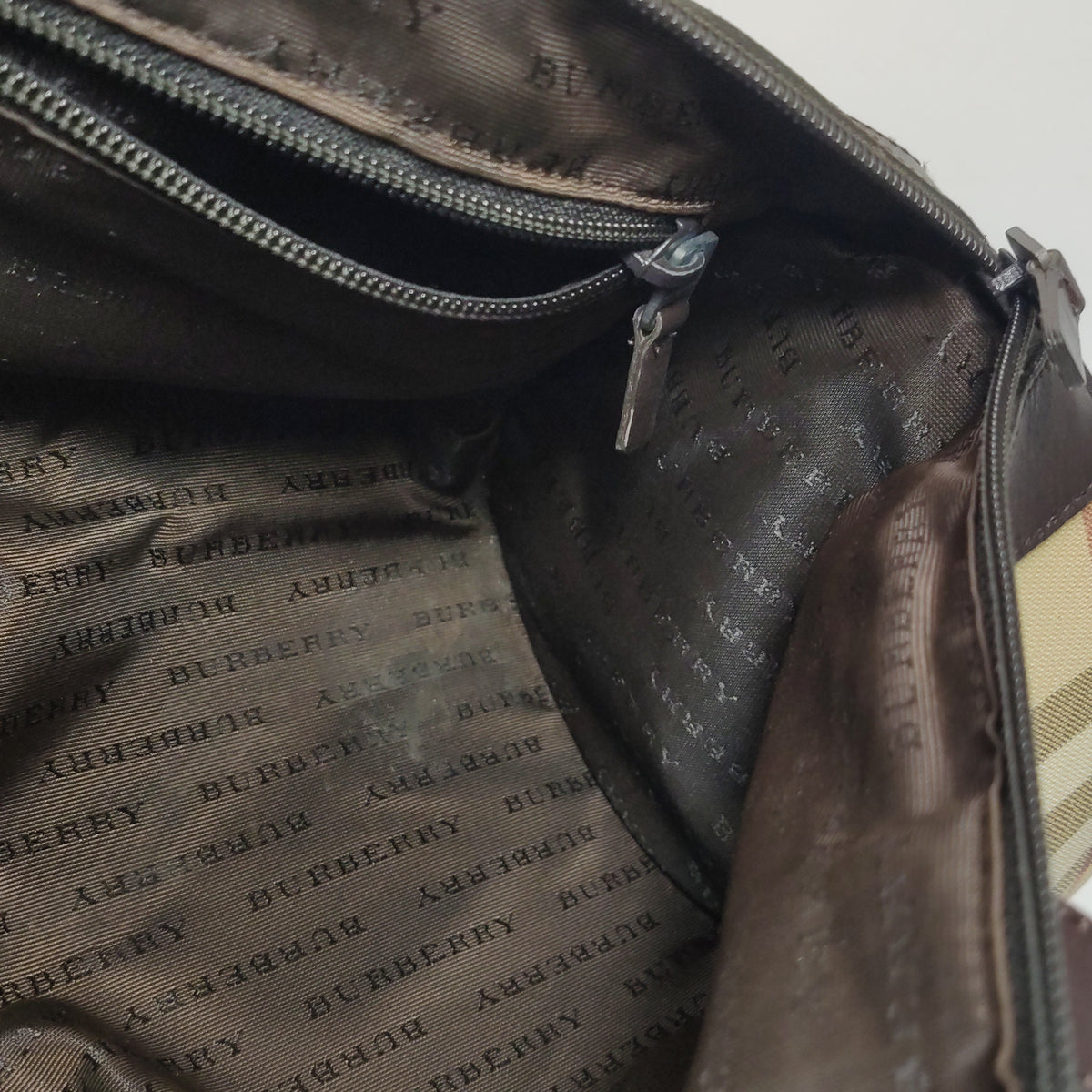 Burberry House Check Barrel Bag