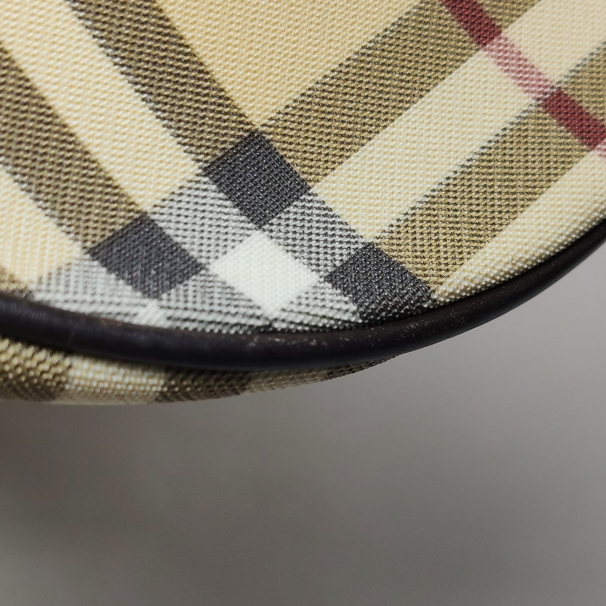 Burberry House Check Barrel Bag